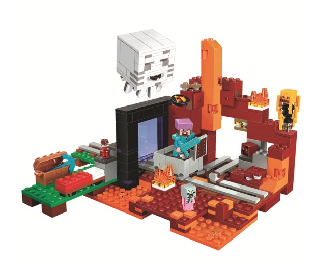 do-choi-xep-hinh-minecraft-dia-nguc-ruc-lua-2