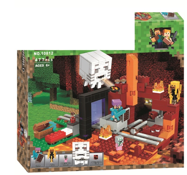 do-choi-xep-hinh-minecraft-dia-nguc-ruc-lua-1