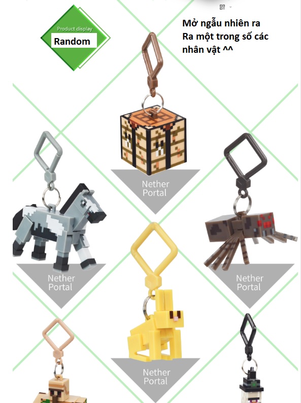 moc-khoa-minecraft-hangers-series-3-chinh-hang-2